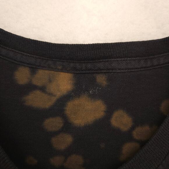 Jimi Hendrix Band Crew Neck Short Sleeve Graphic T Shirt Mens Size L Black - Picture 3 of 9